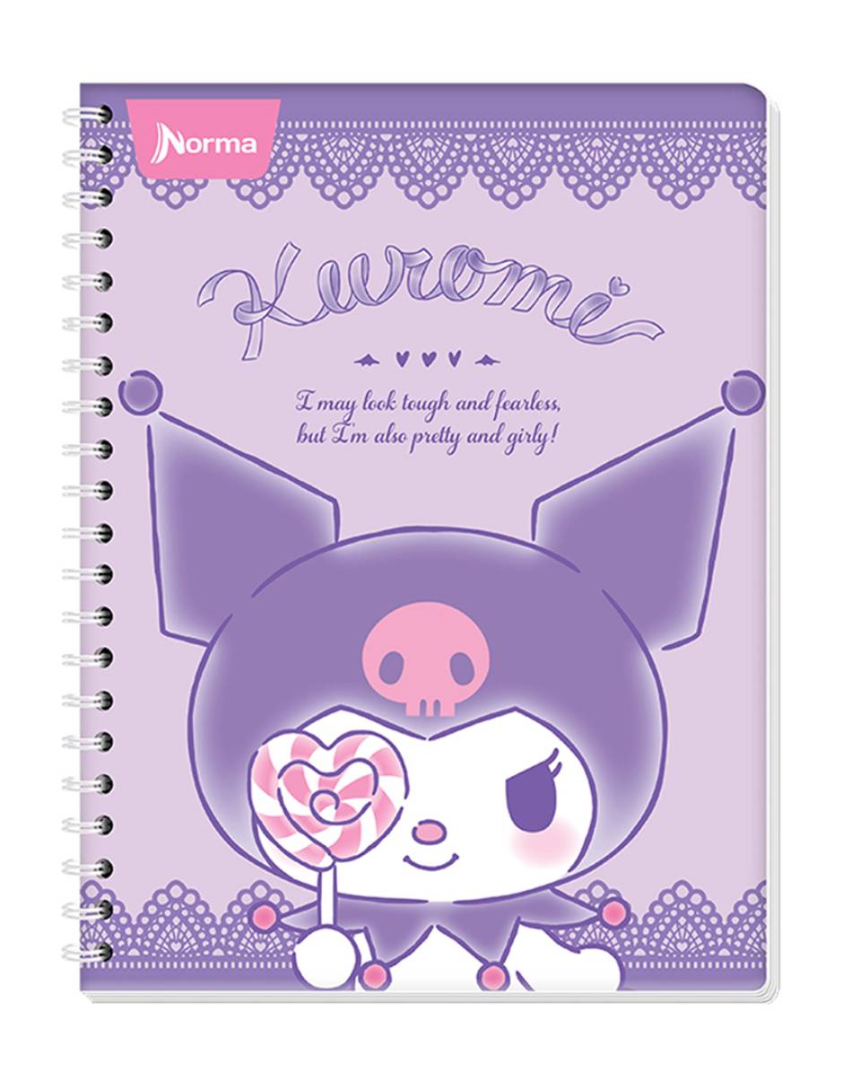 Cuaderno Kuromi cuadro chico